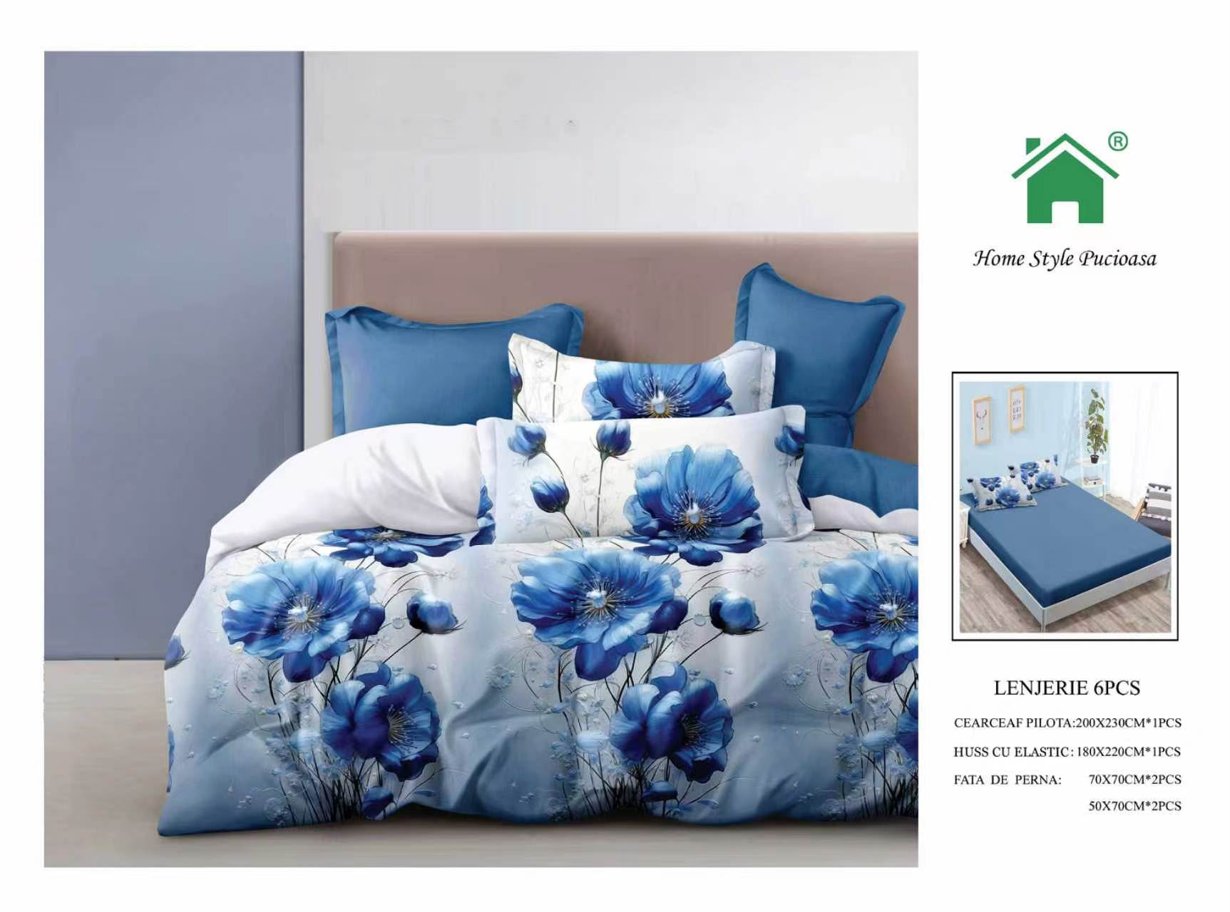 WhatsApp Image 2026-09-27 at 18.35.05 (3) Lenjerie De Pat Finet 6 Piese Cu Elastic F132 100% Bumbac Design Modern - imagine 1